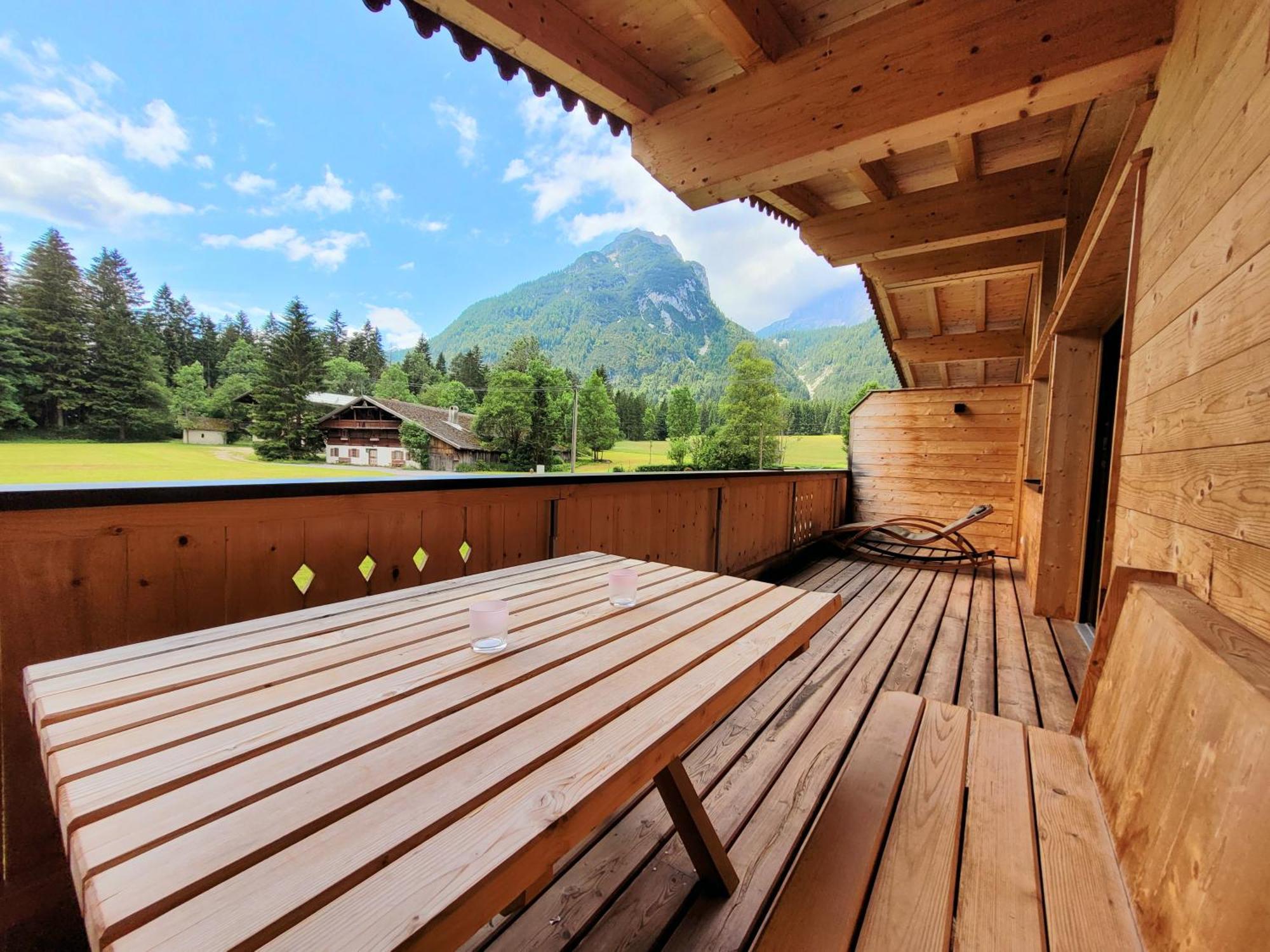 Alpenchalet Im Leutaschtal Luaran gambar